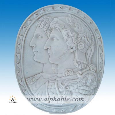 Marble roman relief sculpture SR-001