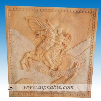 Marble wall relief art SR-012