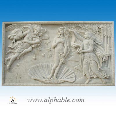 Marble Venus Birth Greek relief SR-026