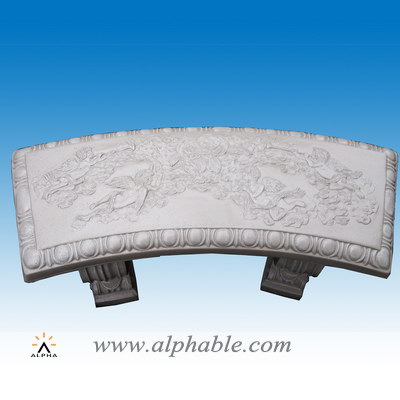 Marble bench seat STB-002