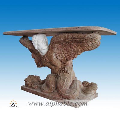 Sculpture marble table STB-014