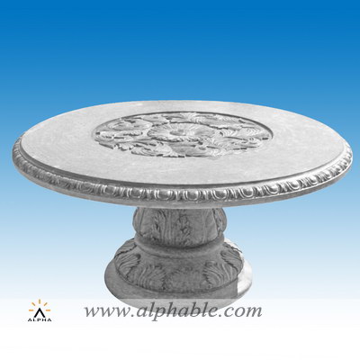 Round marble table STB-015