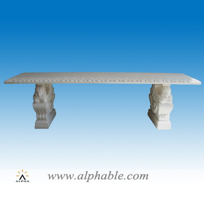 Natural stone bench STB-027