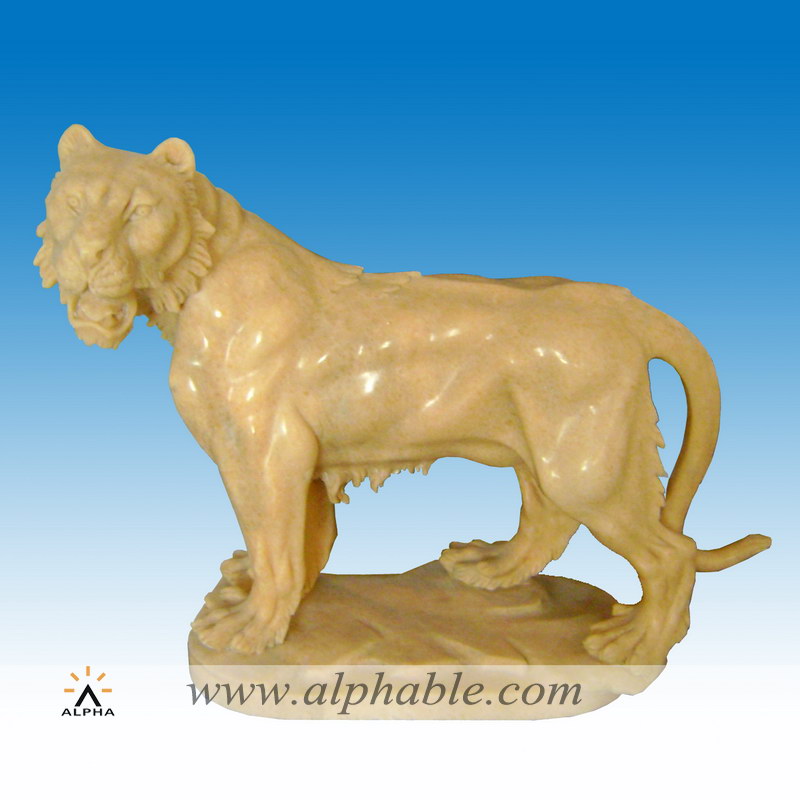 Home decor marble tiger figurine SA-059