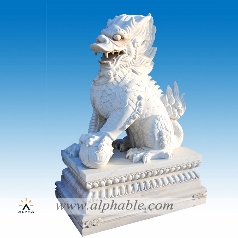 Marble Chinese dragon dog SA-080