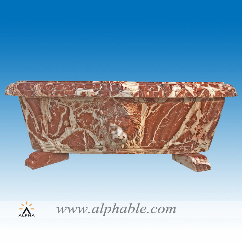 Carved marble oversized bathtub ST-037