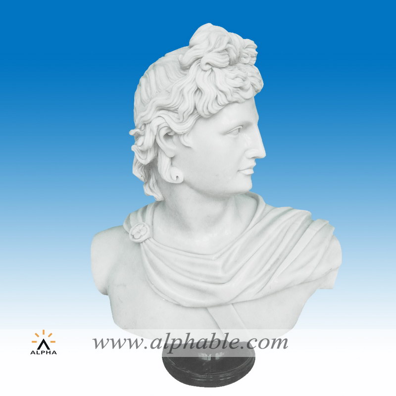 Famous Greek Apollo bust SB-006
