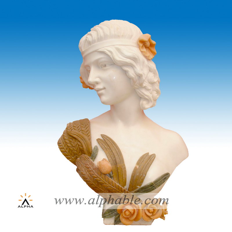 Marble chest statue SB-055