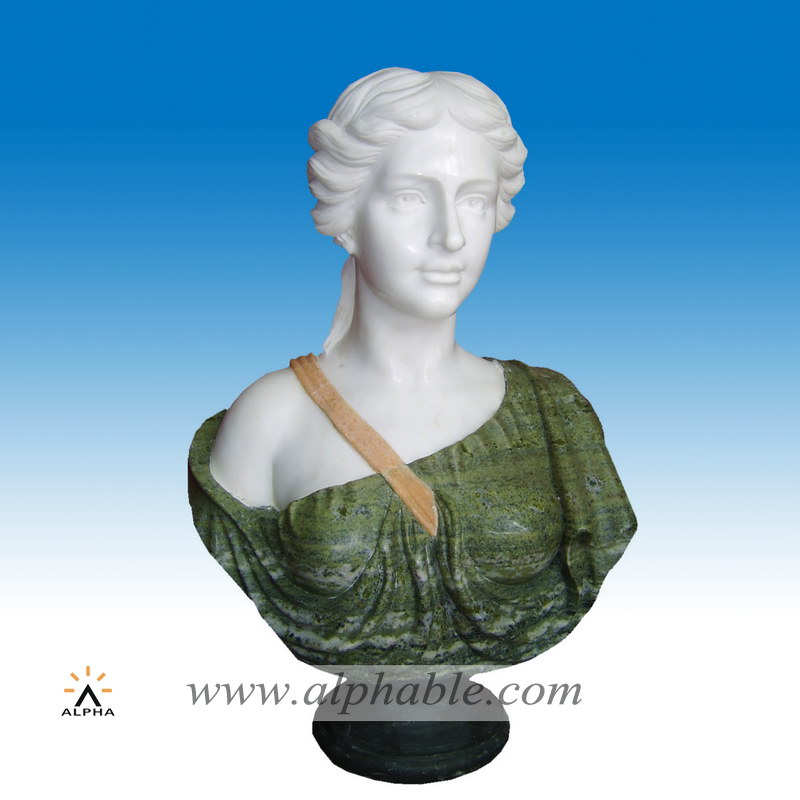 Life size marble bust sculpture SB-085