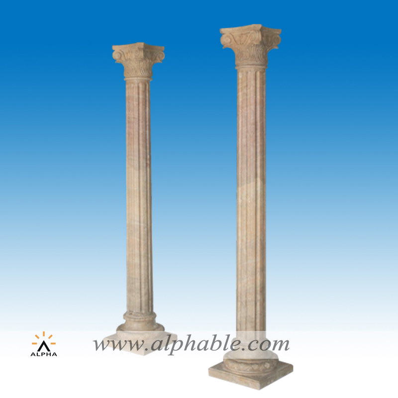 Antique stone pillar decoration SP-009