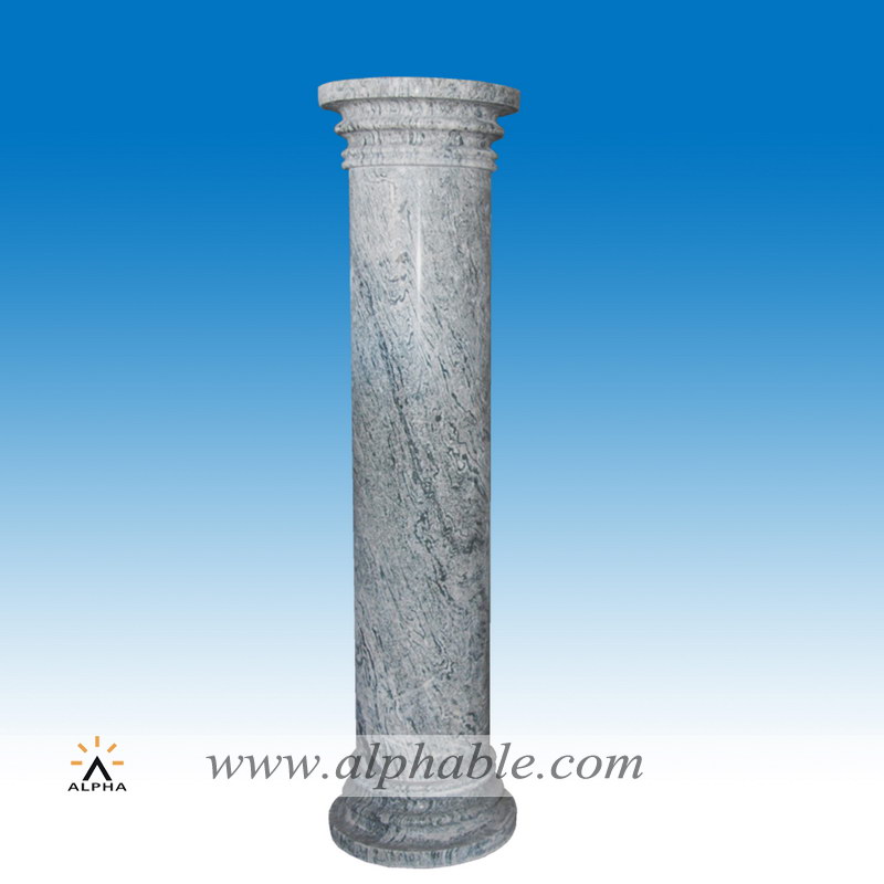 Polished stone round columns SP-031