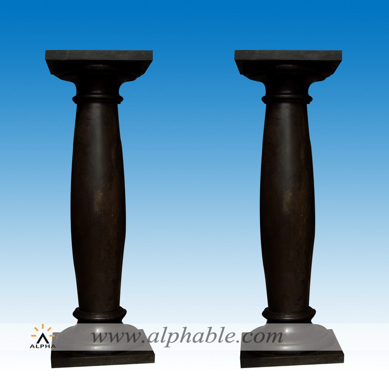 Black marble Tuscan column SP-070