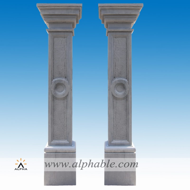 Modern marble square columns SP-079