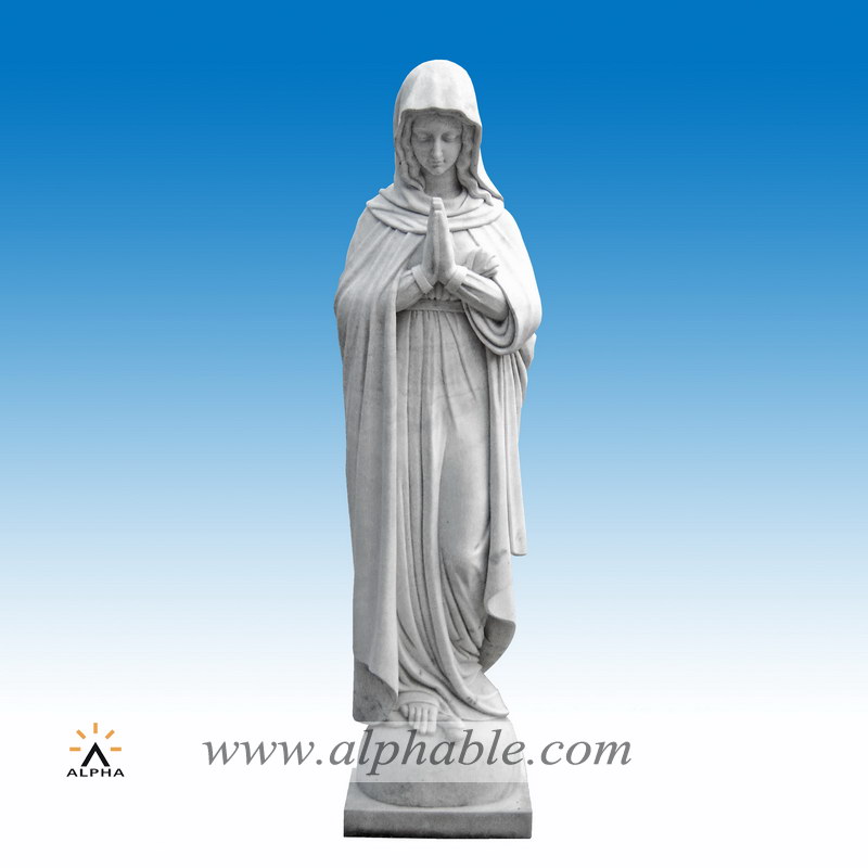 Marble Madonna statue SS-006