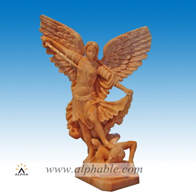 Marble St Michael statue SS-132