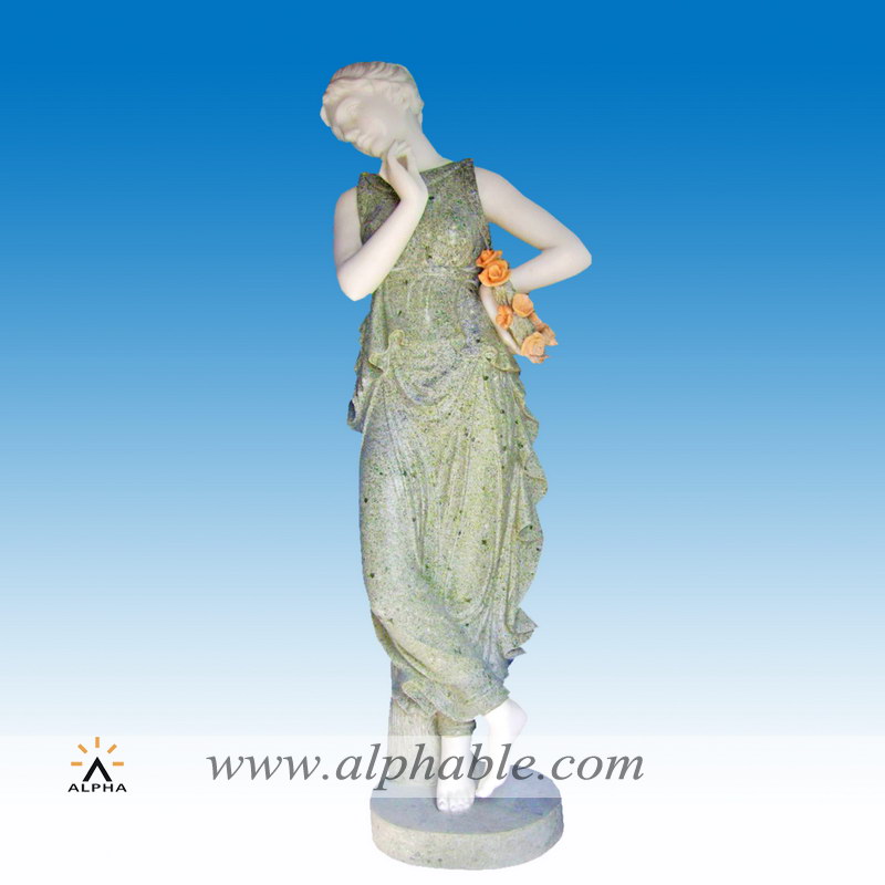 Marble colored Greek statues SS-156