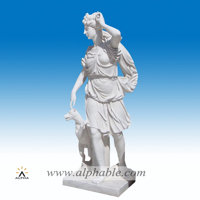 Marble Diana statue SS-196