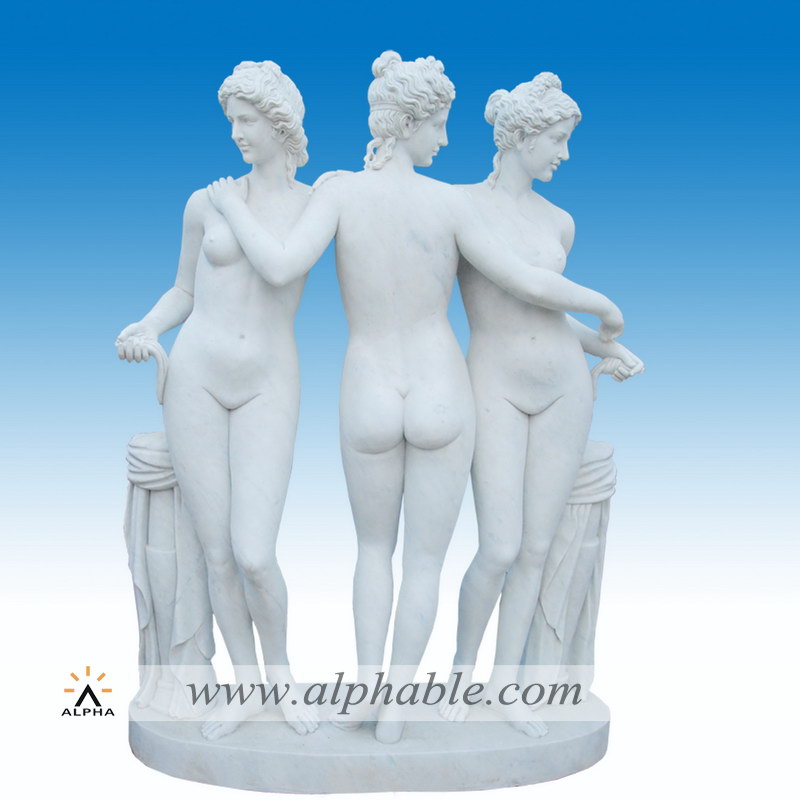 Marble classical Greek sculpture SS-271