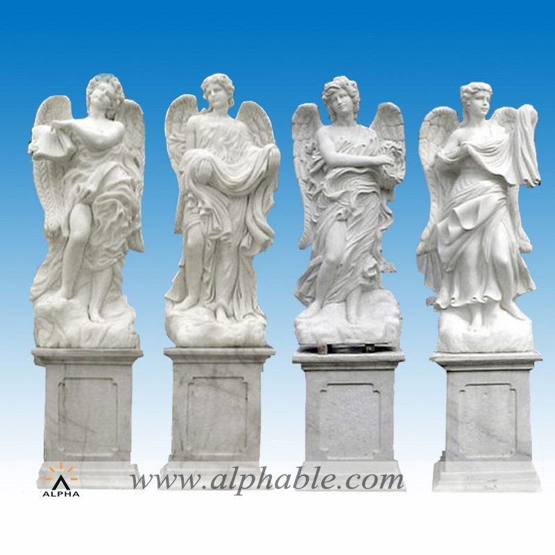 Stone angels for garden SS-033