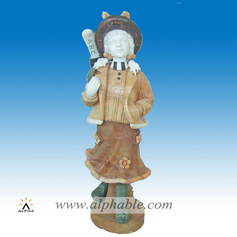 Marble inner child statue SS-335