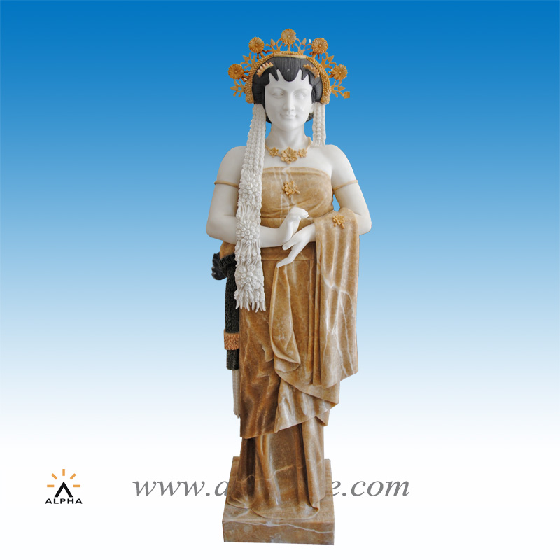 Marble Asian statues SS-251