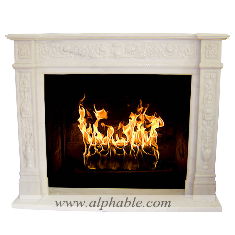 Fireplace surround and hearth SF-004