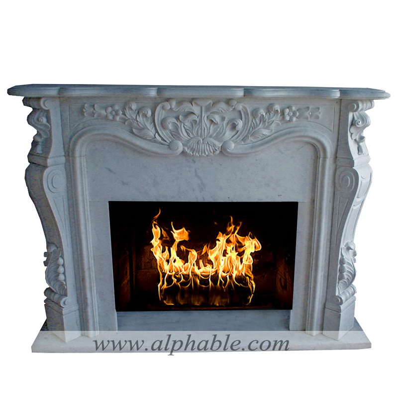 Marble fireplace surrounds for sale SF-095