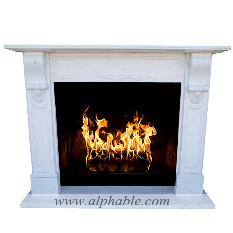 Cheap marble fireplace SF-100