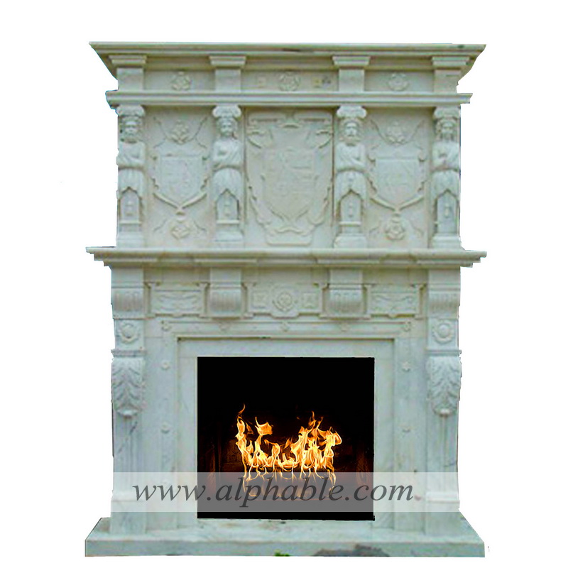 Greek overmantel fireplace SF-133