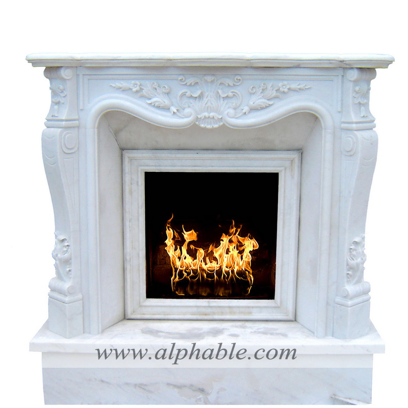 Natural marble cheap fireplaces and surrounds SF-163