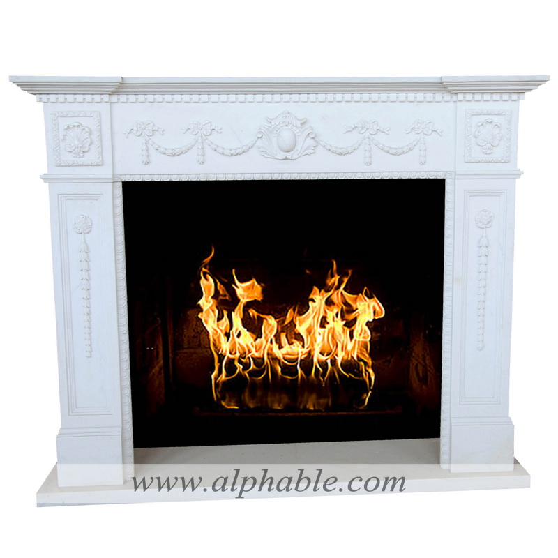 Marble fireplace mantel designs SF-246