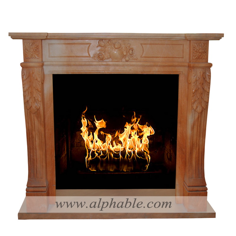 Marble mantels for fireplace inserts SF-273