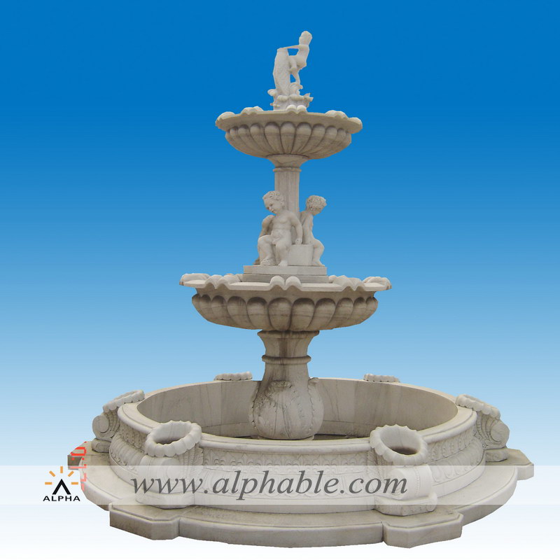 Round pool water fountain SZF-022