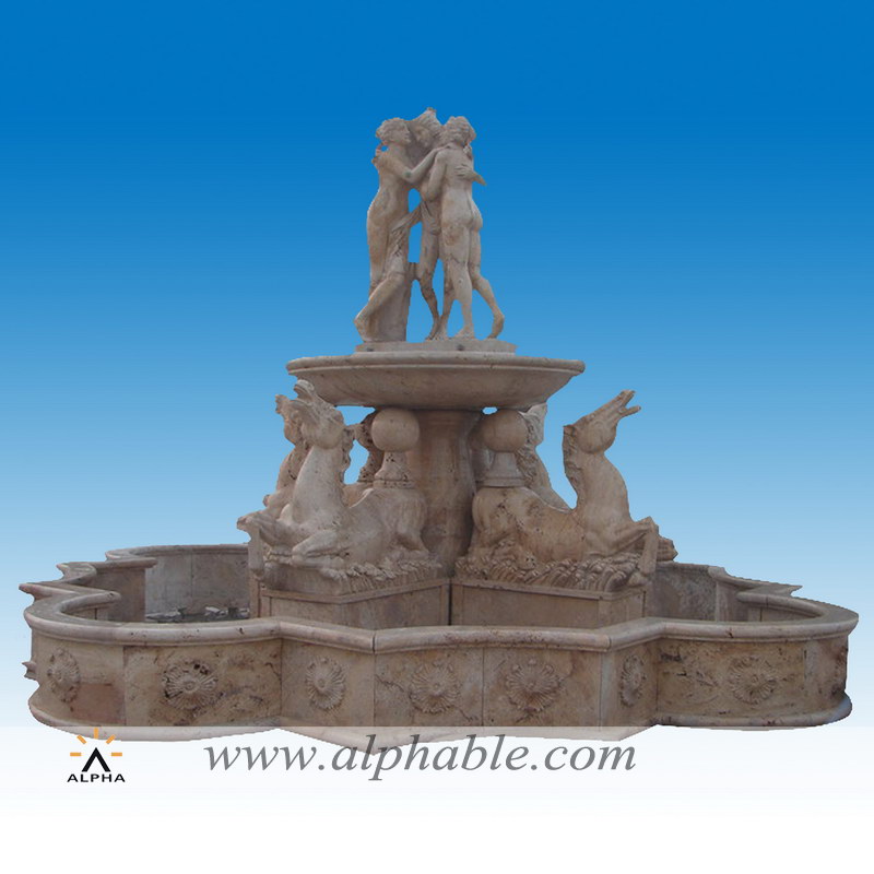 Large stone water features SZF-028