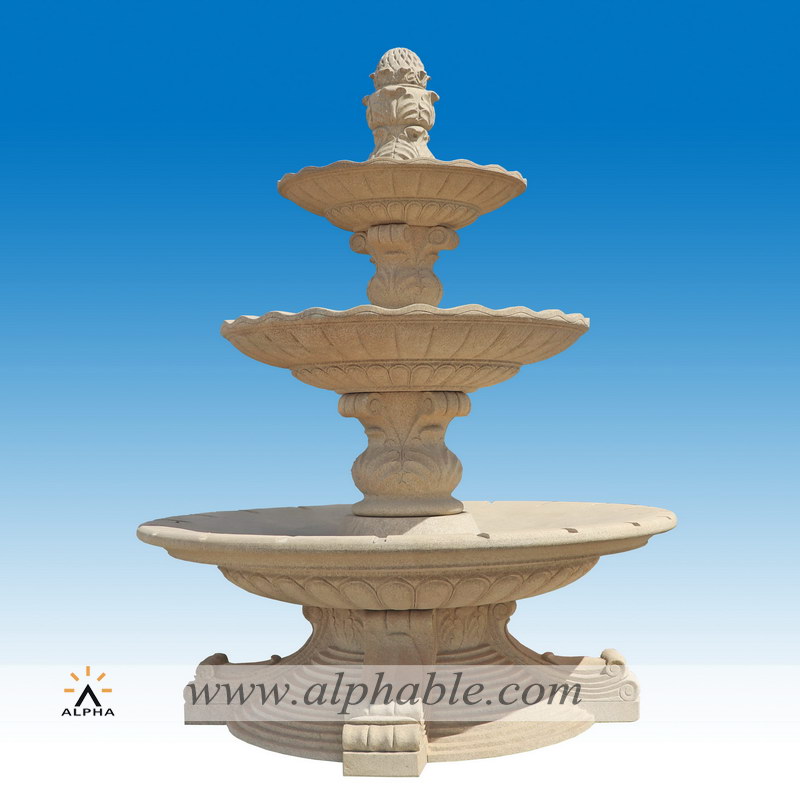 Sandstone water fountain SZF-082