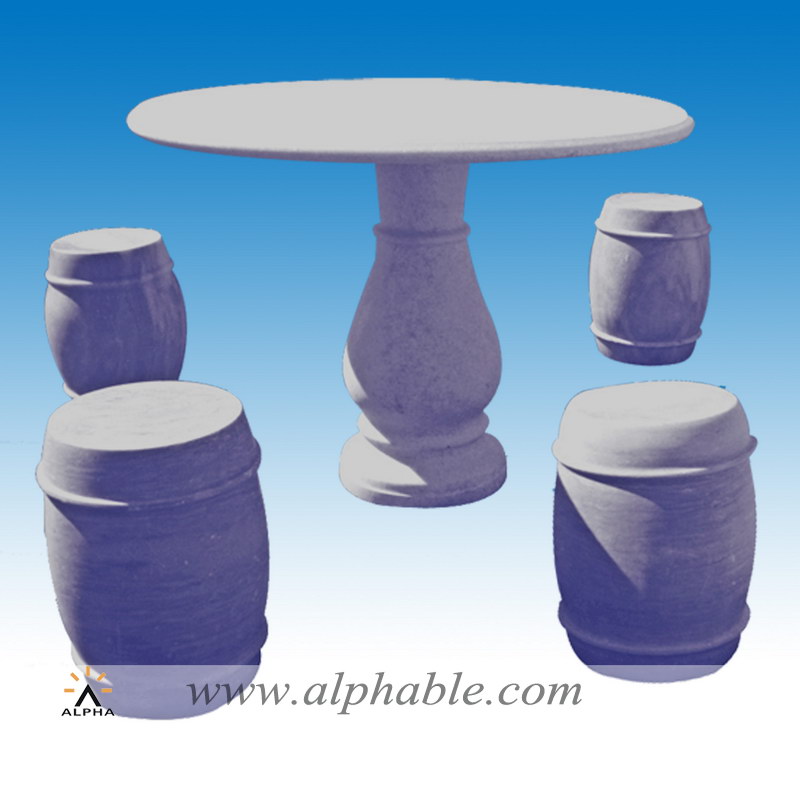Stone outdoor table STB-006