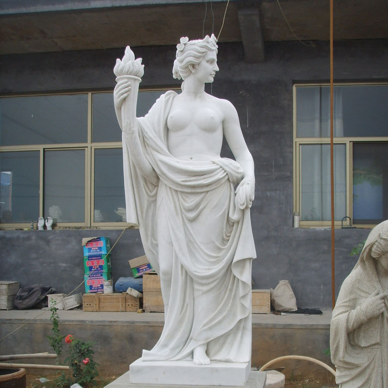 180cm high hunan white marble statue 3041513