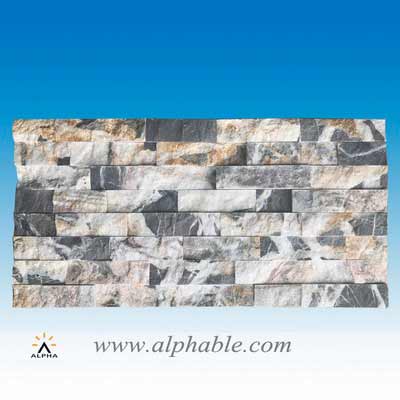 Outdoor wall cladding stacked stone CLT-007