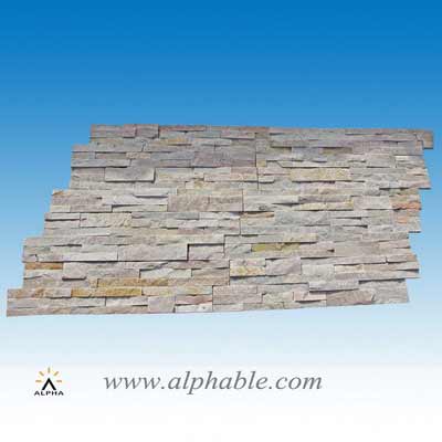 Stacked stone wall panels CLT-019