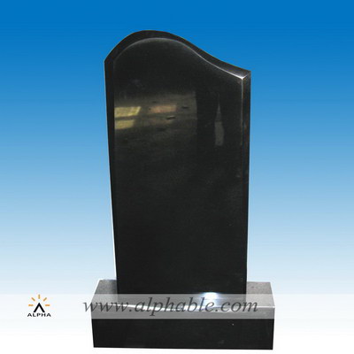 Black granite headstones SM-013