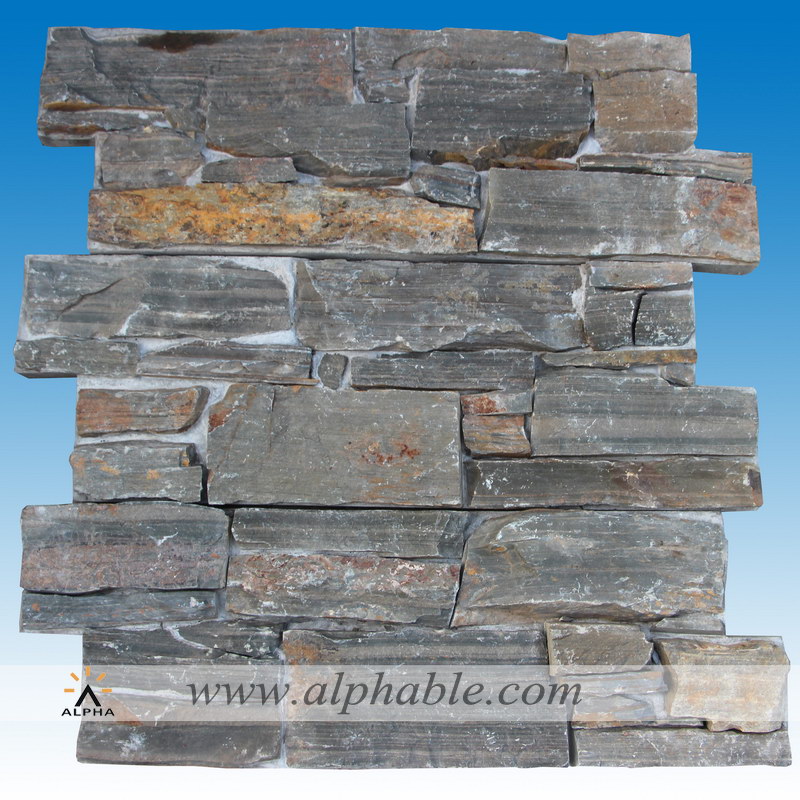 Back with cement stone veneer CLT-082