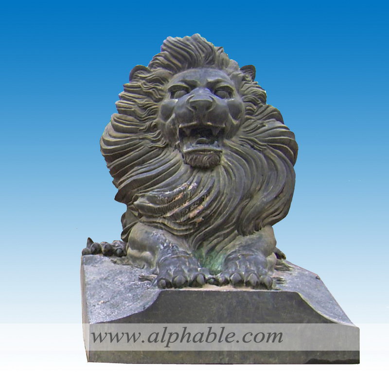 Bronze HSBC lion sculpture CA-015, CA-015