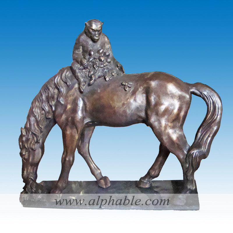 Cast bronze Chinese good luck sculpture CA-018, CA-018