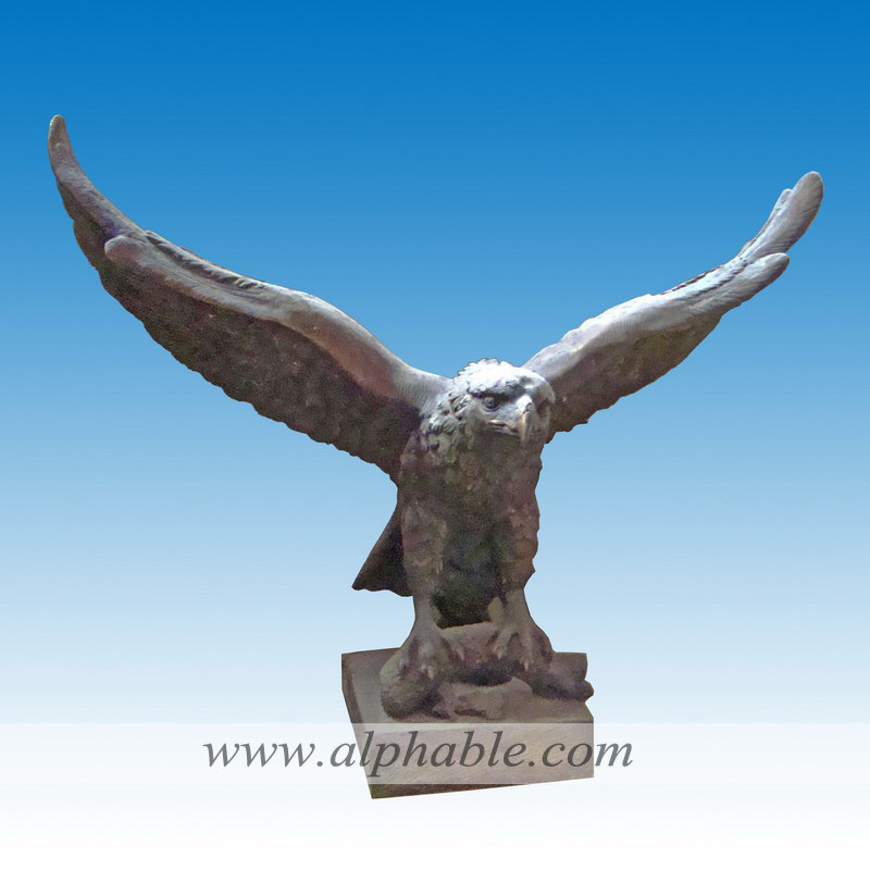 Large size bronze eagle sculpture CA-023, CA-023