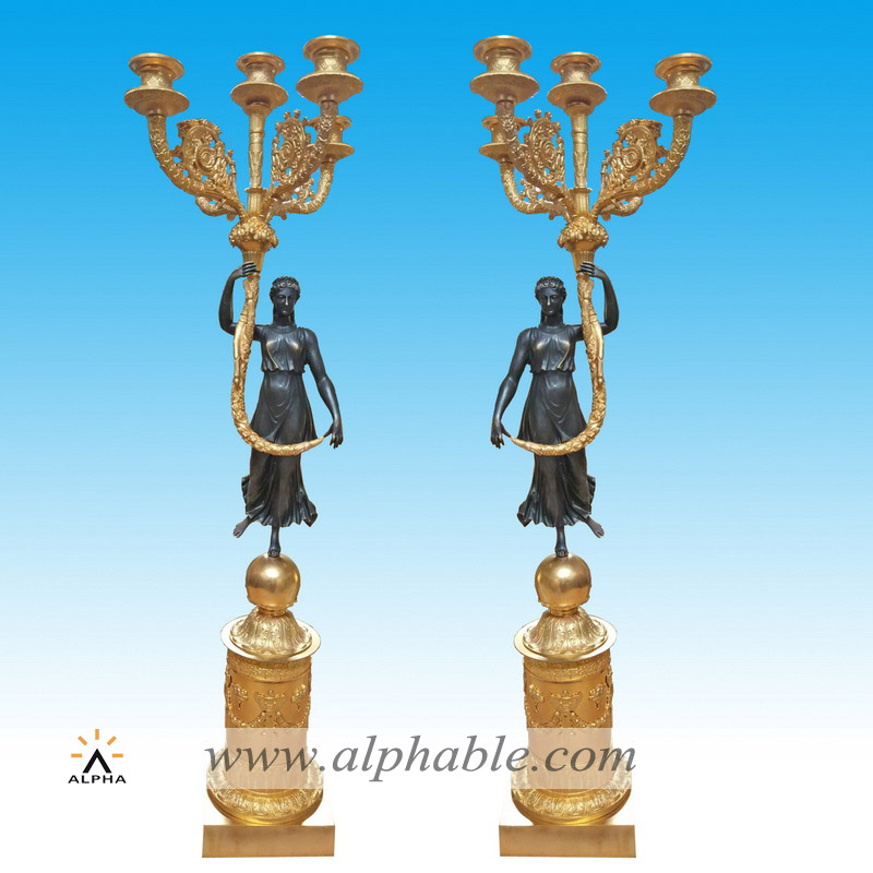 Brass candle holder CCD-001, CCD-001