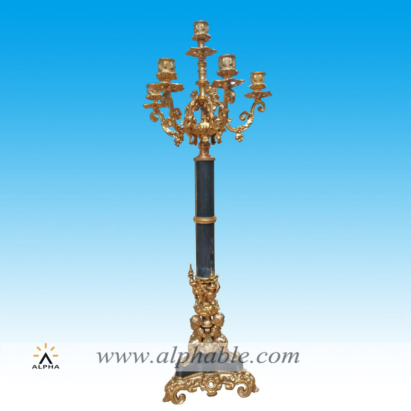 Bronze vintage candle holders CCD-004, CCD-004