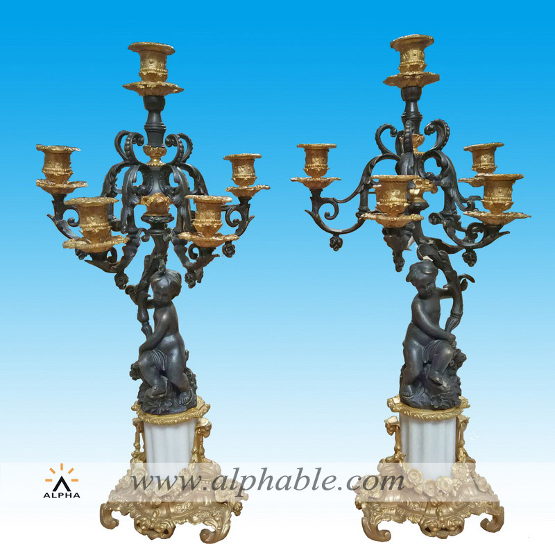 Copper candle holder CCD-005, CCD-005