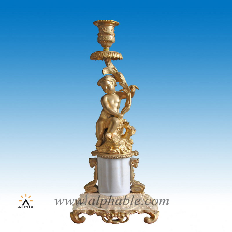 Brass antique candle holders CCD-008, CCD-008