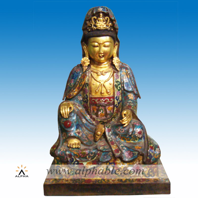 Bronze Sitting Buddha statue CCS-036, CCS-036