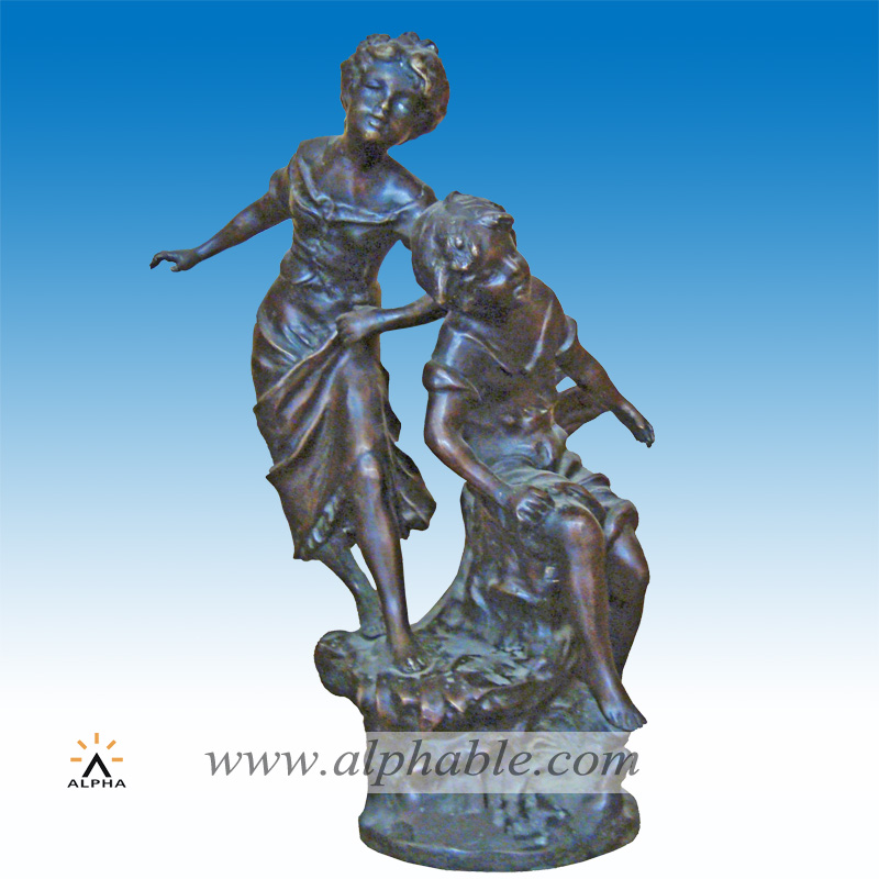 Decorative bronze statues CCS-004, CCS-004